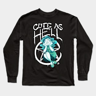 Cute as Hell - Light Long Sleeve T-Shirt